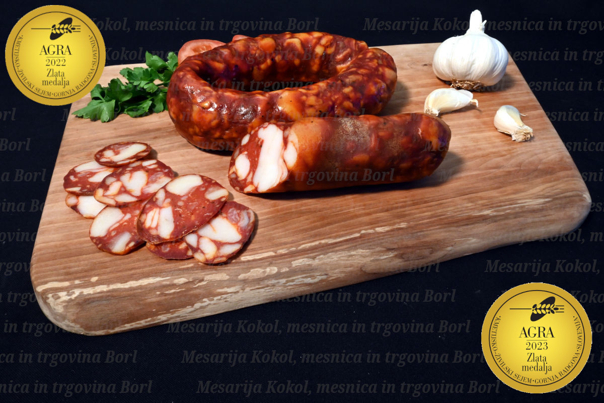  Haloška slaninska salama | Špeharca  